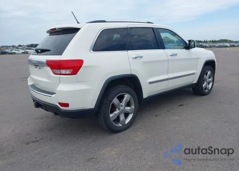 2012 Jeep Grand Cherokee Overland из США, поврежденный, VIN 1C4RJFCG9CC320064
